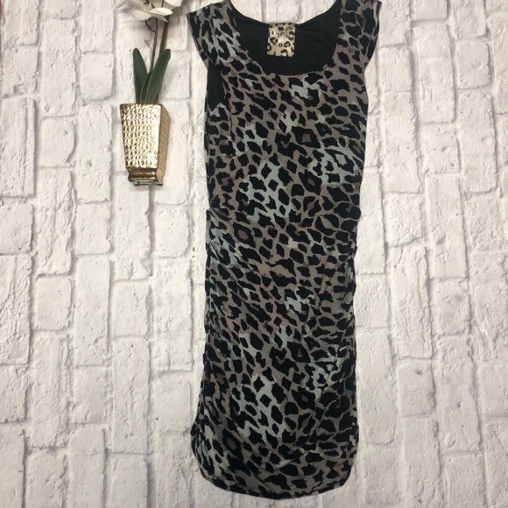 The Jetset Diaries Leopard Print BodyCon Dress